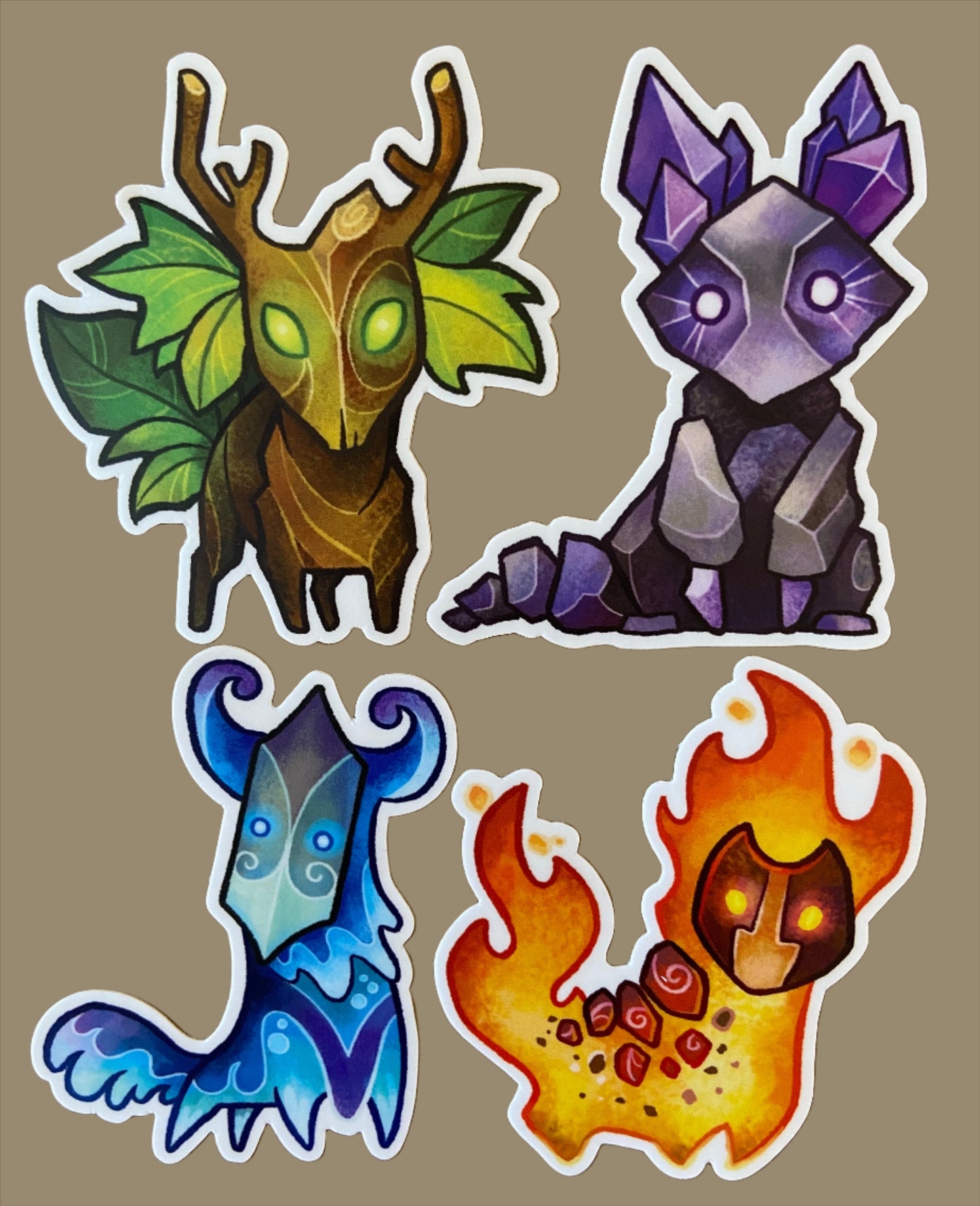 4-Spirit Sticker Pack