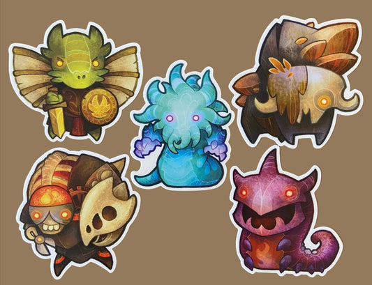 5-Monstro Sticker Pack